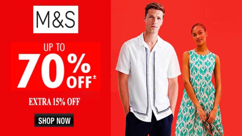 Marks & Spencer Coupon Codes And Discounts