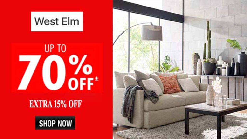 West Elm Coupon Codes And Discounts