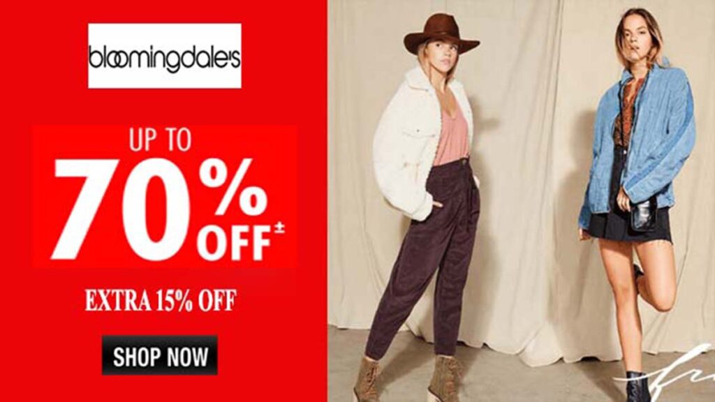 Bloomingdale's Coupon Codes And Discounts