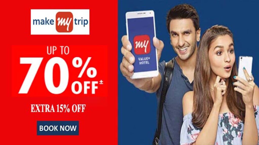 MakeMyTrip Coupon Codes And Discounts