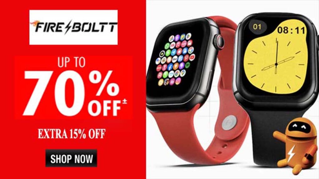 Fire Boltt Coupon Codes And Discounts