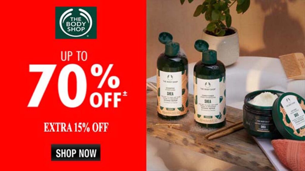 The Body Shop Coupon Code And Discount Code