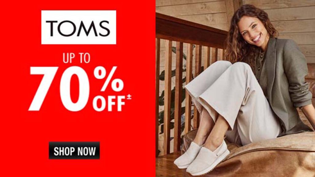 TOMS Coupon Codes And Discounts